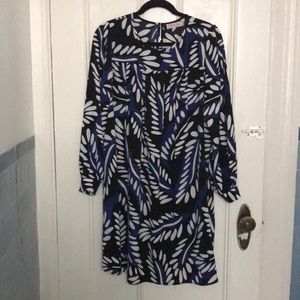 Traffic People Pattern Tunic Dress size L